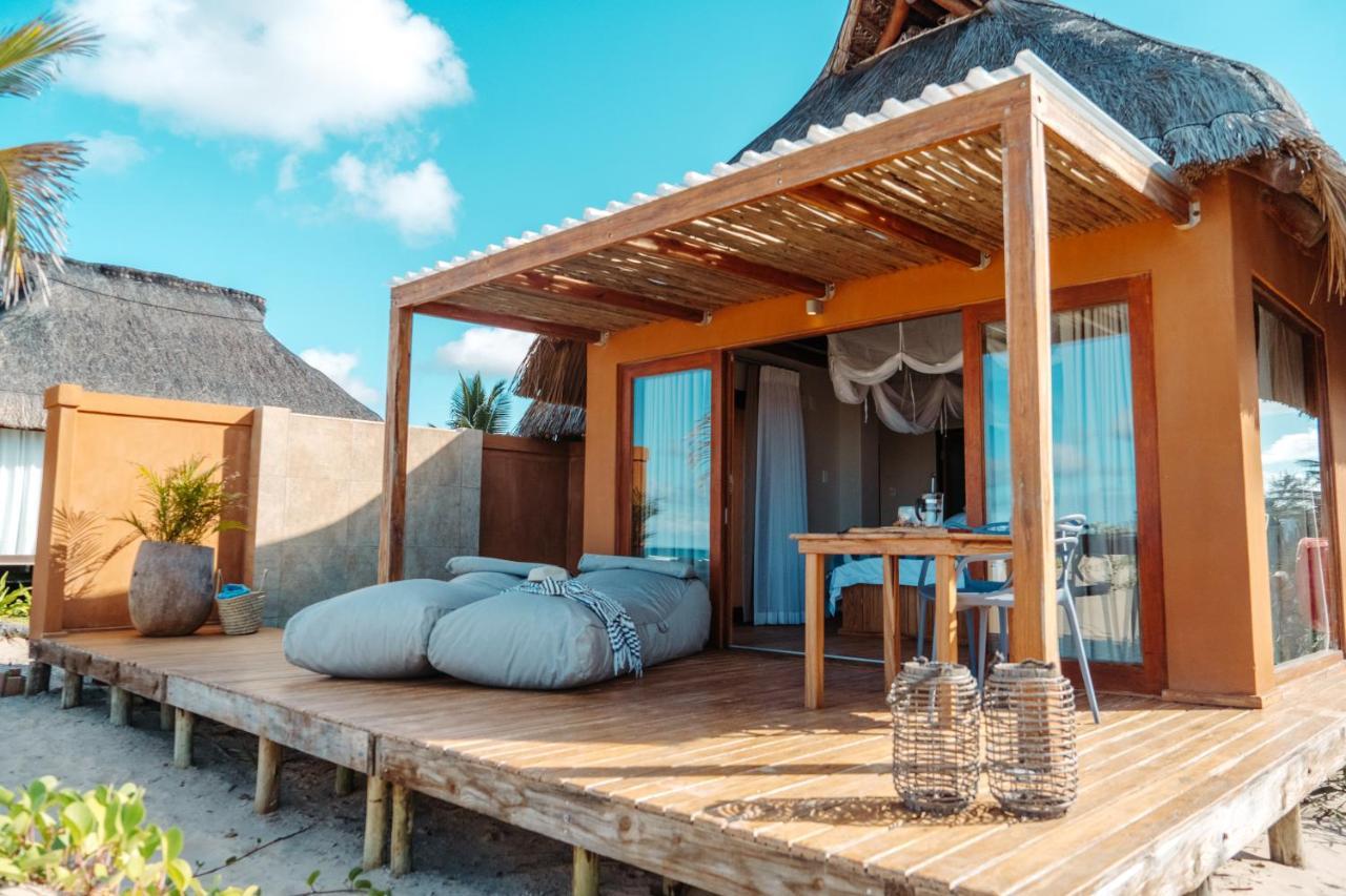 Eclectic Beach Retreat Cabo Nhamua Extérieur photo