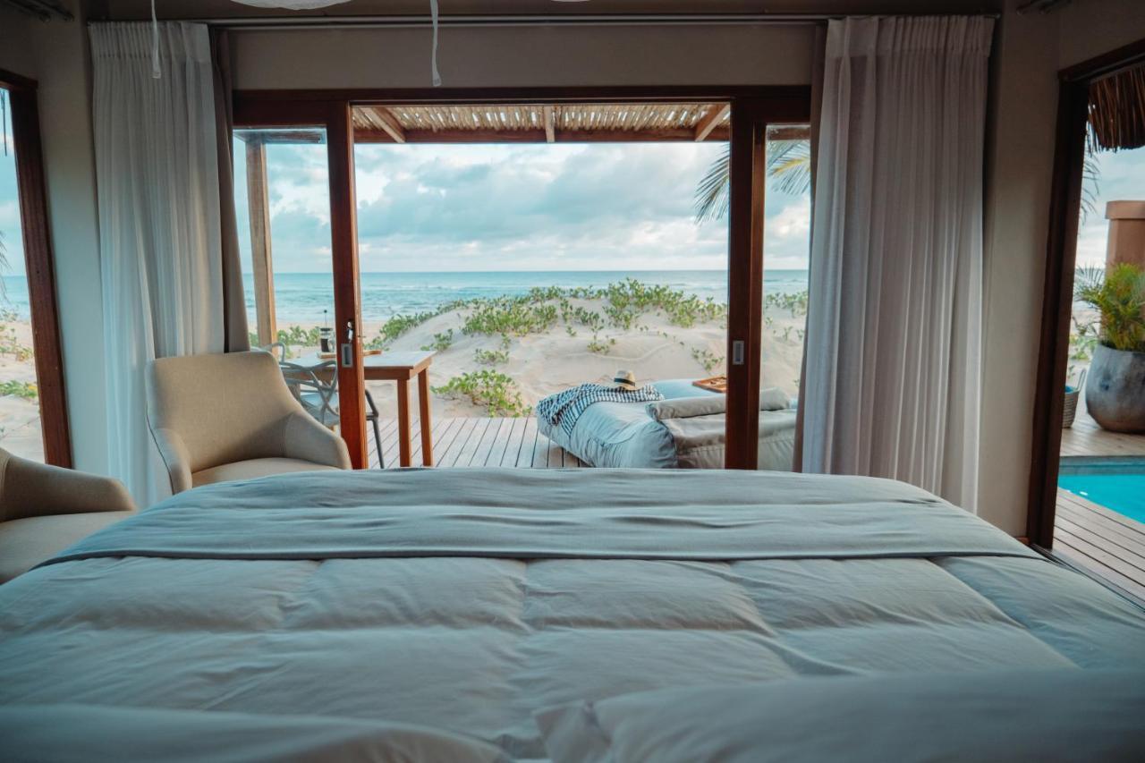Eclectic Beach Retreat Cabo Nhamua Extérieur photo