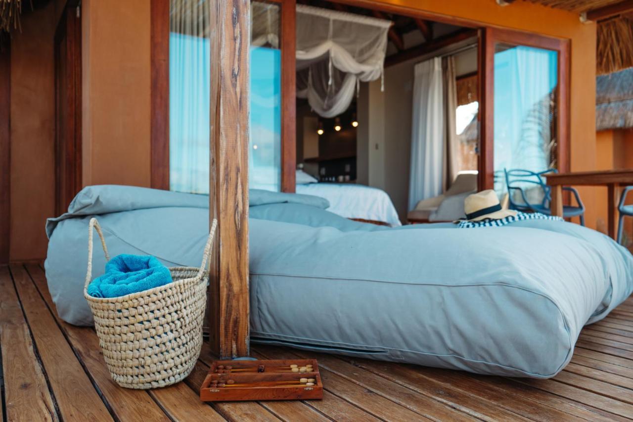 Eclectic Beach Retreat Cabo Nhamua Extérieur photo