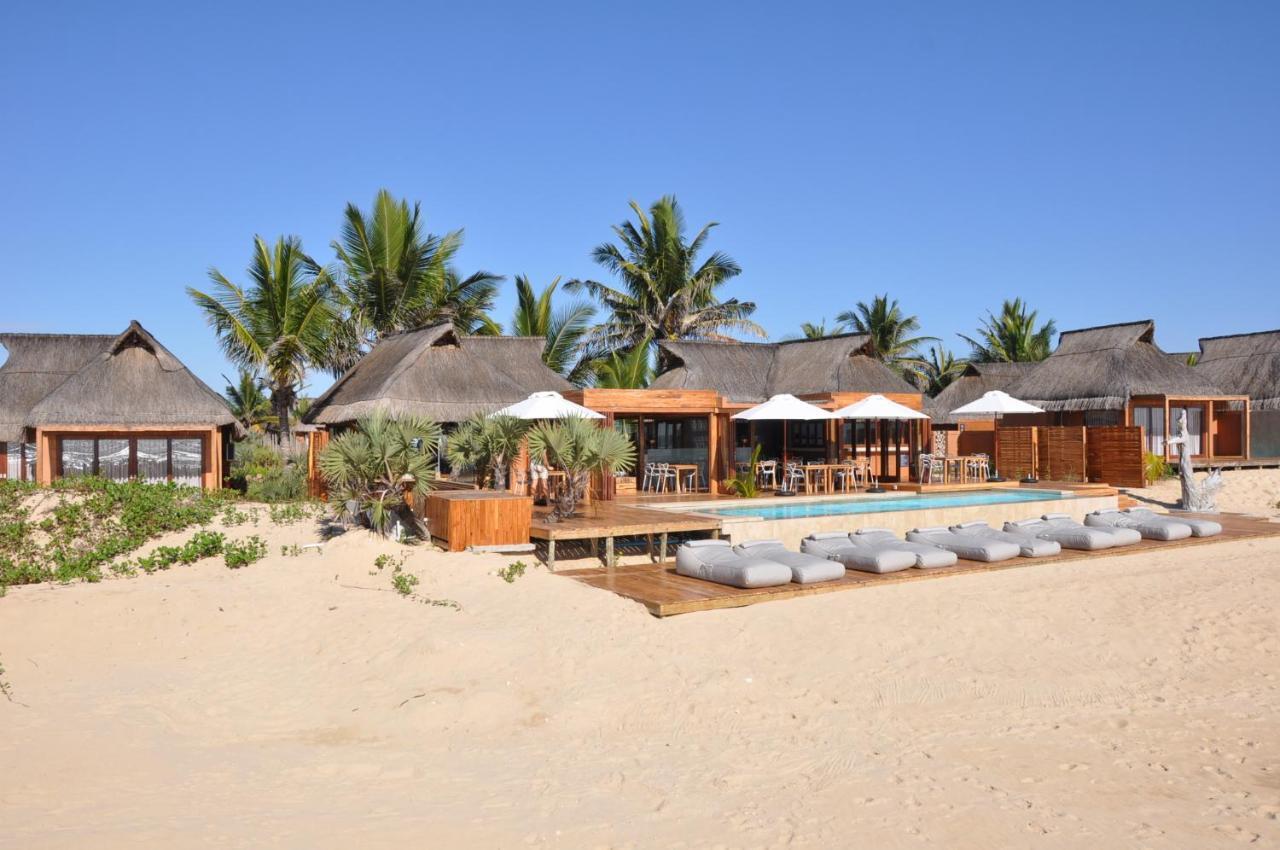 Eclectic Beach Retreat Cabo Nhamua Extérieur photo